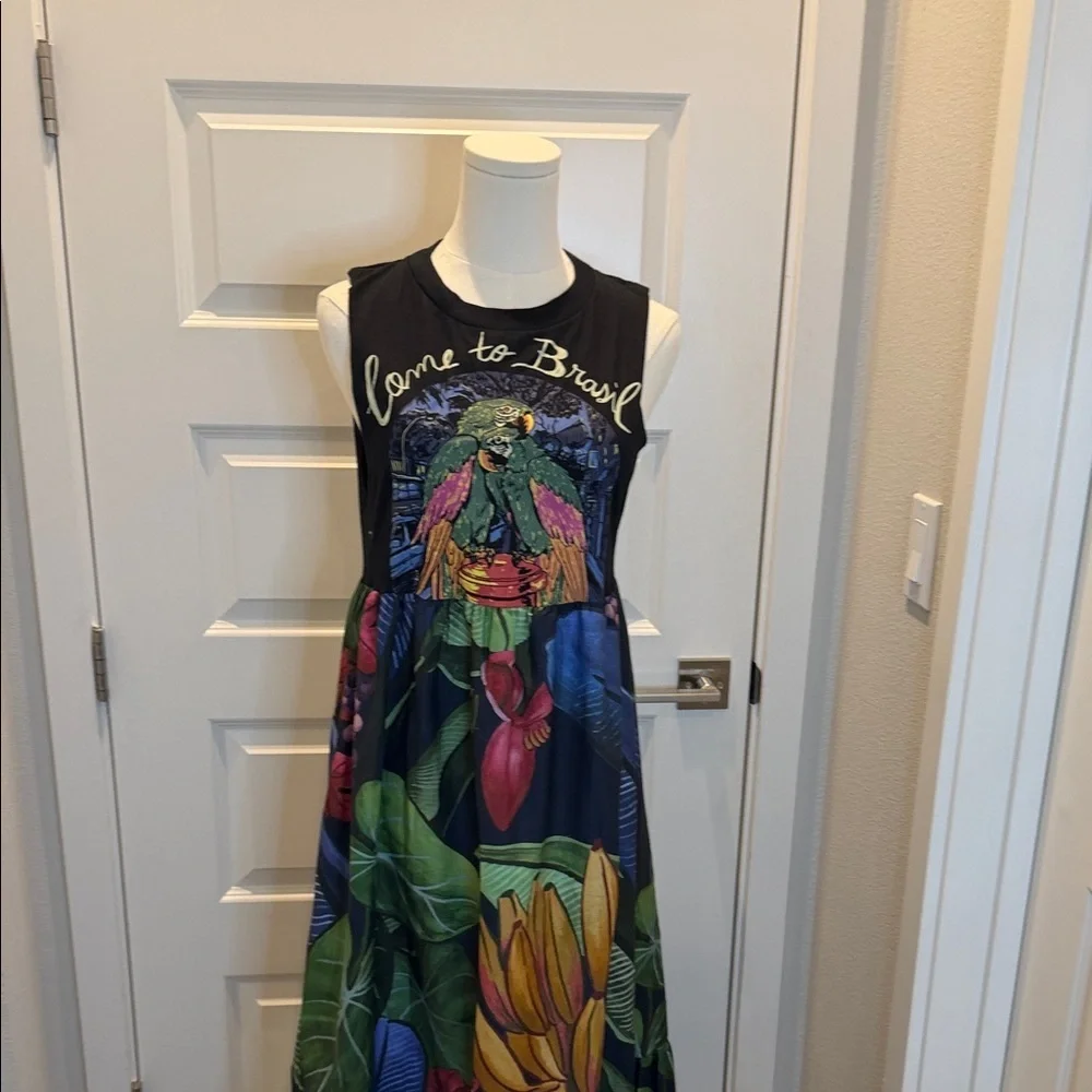 FARM Rio Fantasy Midi Dress Size XS